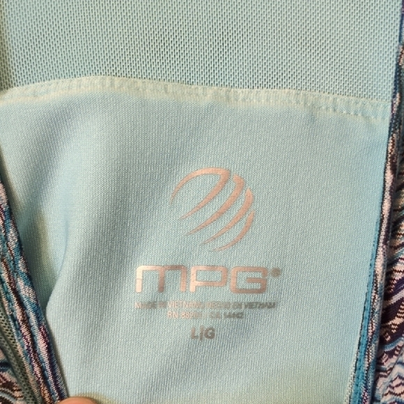 MPG Mondetta Performance Gear Women's Travel Dress – Heather Blue – Size Large - Picture 2 of 7